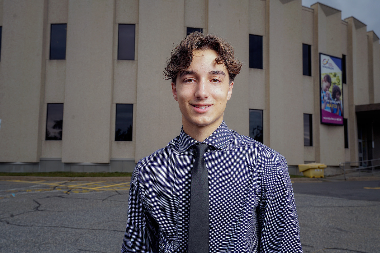 Image de Zackary Vaillancourt, élève conseiller pour le district de Sudbury